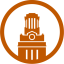 An icon of the UT Austin tower
