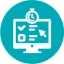 Graphic image representing online examinations
